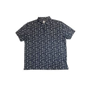 Callaway Opti-Dri Golf Shirt XXL Cocktail Print Short Sleeve